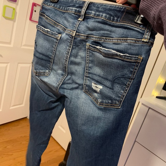 AEO “super super stretch” jegging - W’s 2 short - Picture 4 of 6